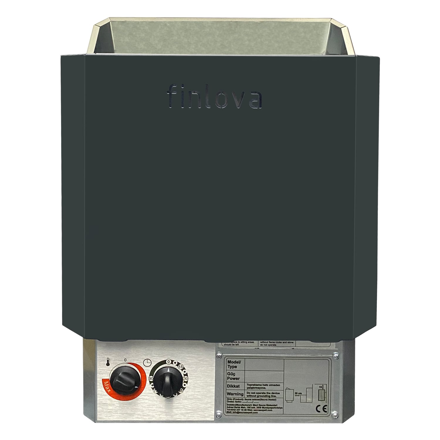 Finlova 9 kW Sauna Sobası-Sauna Isıtıcısı-1-min