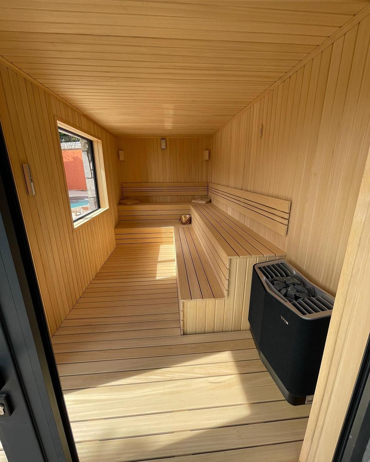 özel ölçü sauna tasarımı fethiye